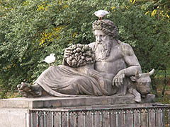 Lazienki - detail